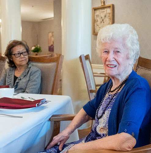Seniors in The Millwood Retirement Residence